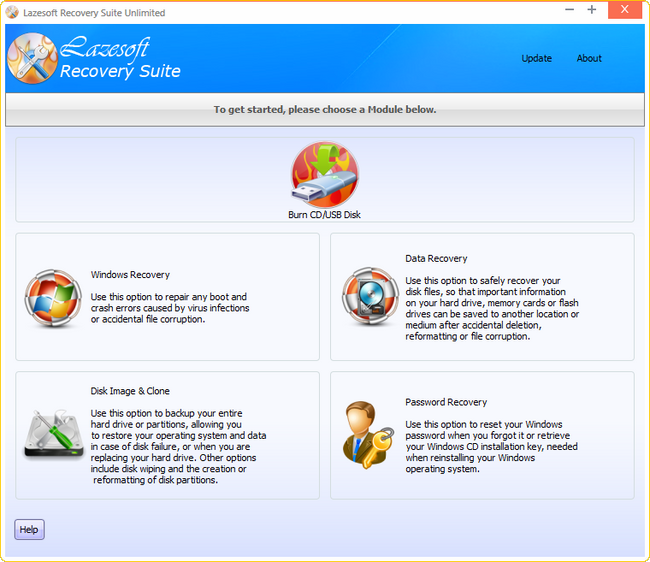 Lazesoft Windows Recovery .3.4 Unlimited Edition BootCD Lazesoft Windows Recovery .3.4 Unlimited Edition BootCD