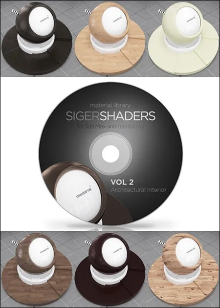 SIGERSHADERS Vol 2 for Mental Ray