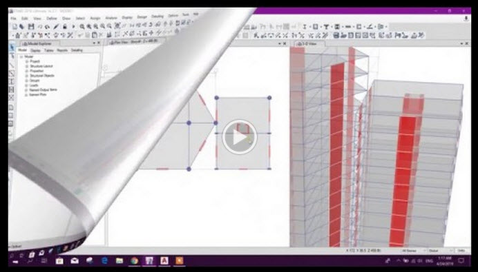 Advanced Modeling with Merging Models in ETABS Tutorial Advanced Modeling with Merging Models in ETABS Tutorial