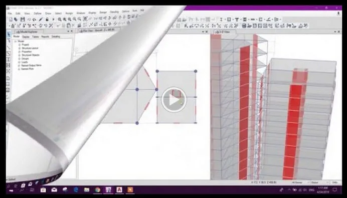Advanced Modeling with Merging Models in ETABS Tutorial Advanced Modeling with Merging Models in ETABS Tutorial