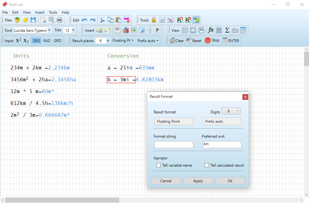 RedCrab Calculator RedCrab Calculator