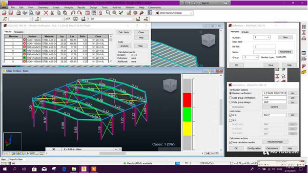 Industrial Shed Design In Robot Structural Analysis Training video Industrial Shed Design In Robot Structural Analysis Training video
