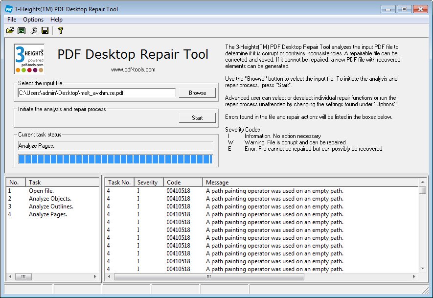 3Heights PDF Desktop Repair Tool 4.12.26.5 x64 3Heights PDF Desktop Repair Tool 4.12.26.5 x64
