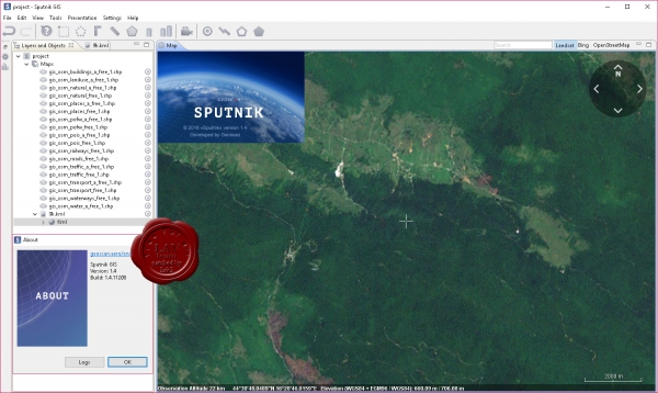 Geoscan Sputnik GIS v1.4.11208 Geoscan Sputnik GIS v1.4.11208