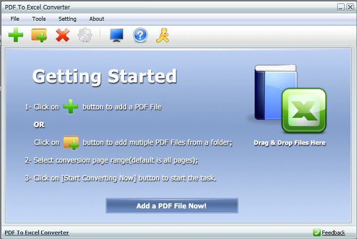 PDF To Excel Converter PDF To Excel Converter