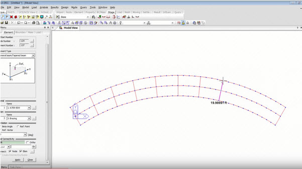 Steel Composite Curved Girder Bridge Design MIDAS Steel Composite Curved Girder Bridge Design MIDAS
