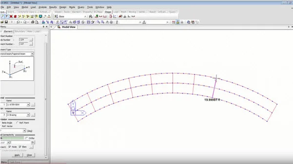 Steel Composite Curved Girder Bridge Design MIDAS Steel Composite Curved Girder Bridge Design MIDAS
