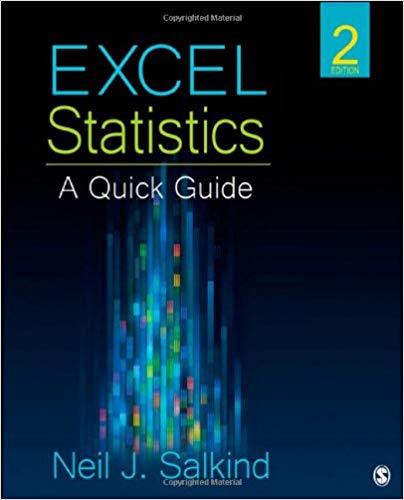 Excel Statistics: A Quick Guide Excel Statistics: A Quick Guide