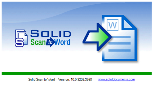 Solid Scan to Word Solid Scan to Word
