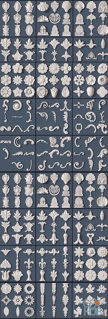 Architectural Kitbash 3D-Models Bundle
