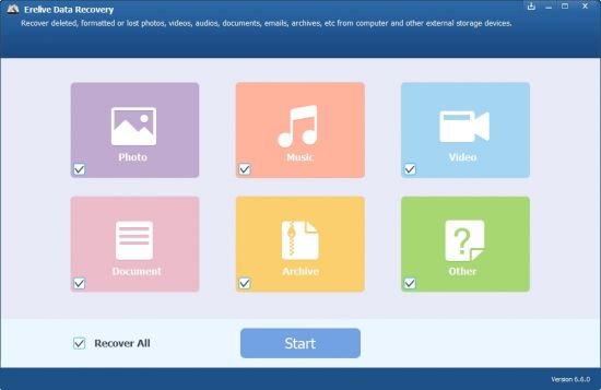 Erelive Data Recovery 6.6.0.0 Erelive Data Recovery 6.6.0.0