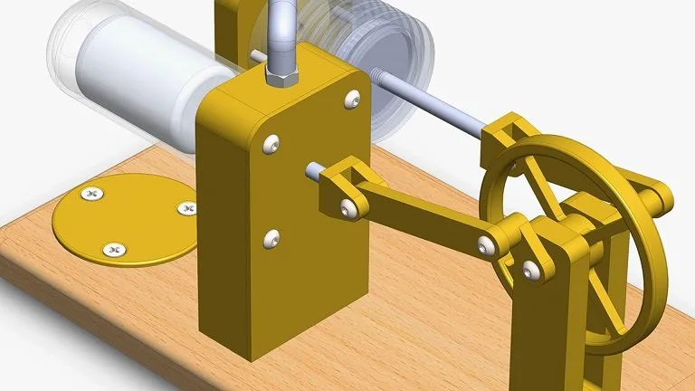 SOLIDWORKS: Designing a Stirling Engine SOLIDWORKS: Designing a Stirling Engine