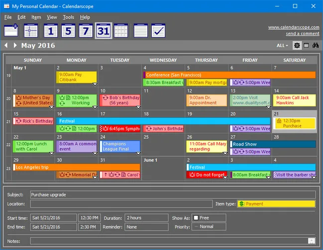 Calendarscope 11.0.4 Calendarscope 11.0.4