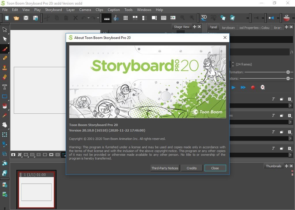 Toon Boom Storyboard Pro 20 v20.10.0 Build 16510 Toon Boom Storyboard Pro 20 v20.10.0 Build 16510