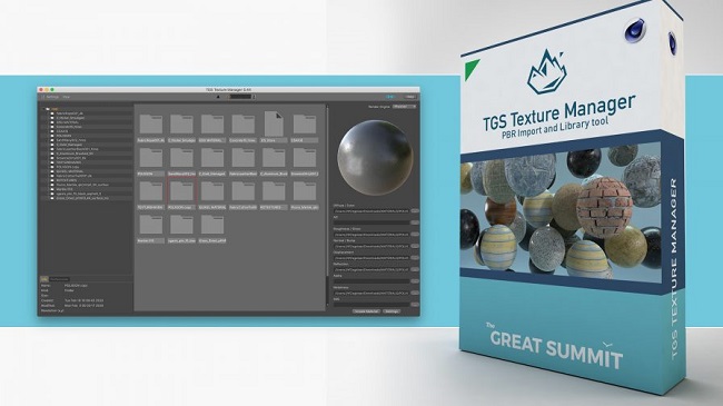 TGS Texture Manager v1.8.1 for Cinema4D R23 Win TGS Texture Manager v1.8.1 for Cinema4D R23 Win