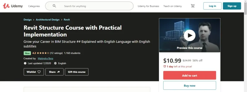 Revit Structure Course with Practical Implementation