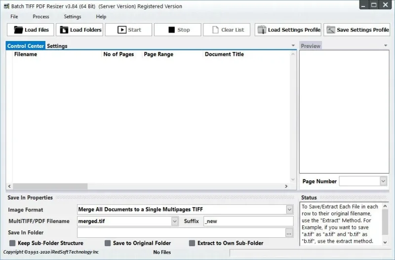 Batch TIFF PDF Resizer 3.84 x64 Batch TIFF PDF Resizer 3.84 x64