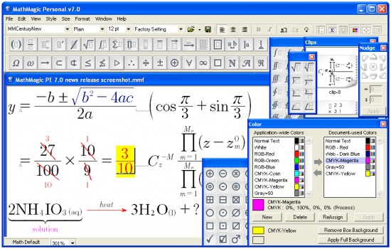 MathMagic Personal Edition 8.5.0.40 MathMagic Personal Edition 8.5.0.40