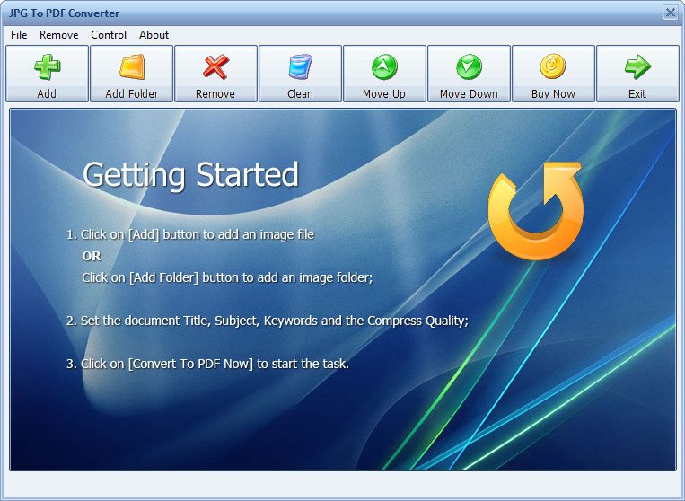 JPG To PDF Converter 6.5 JPG To PDF Converter 6.5