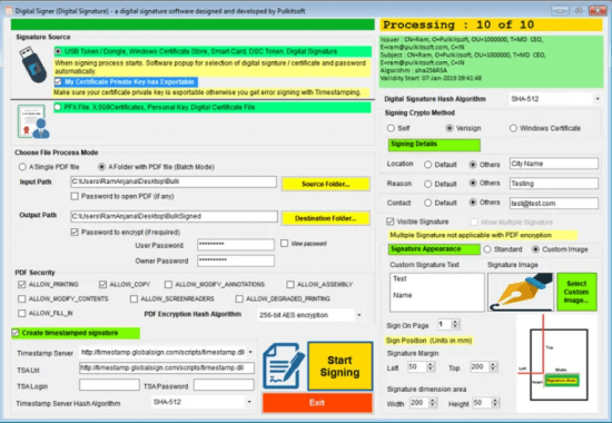 Digital Signer Lite Digital Signer Lite