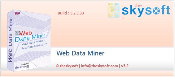 Web Data Miner 5.2.3.33 Multilingual Web Data Miner 5.2.3.33 Multilingual