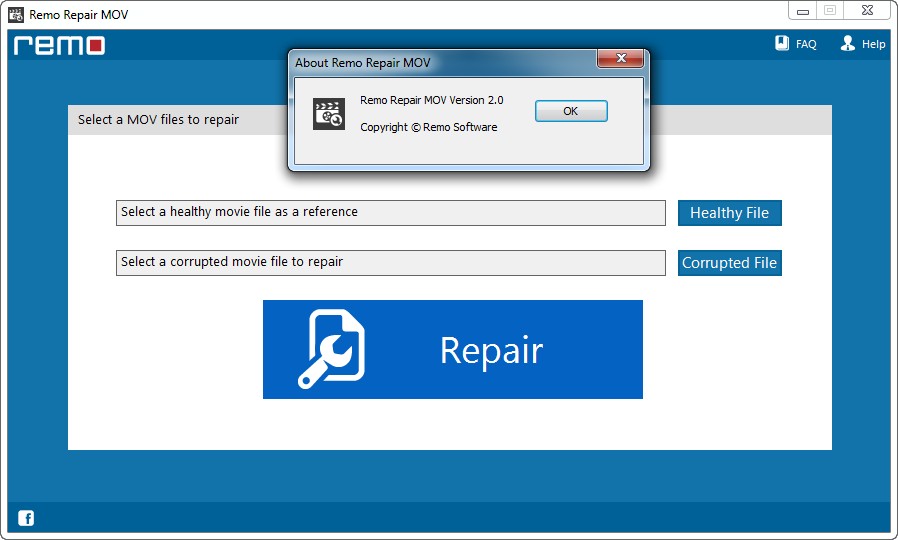 Remo Repair MOV 2.0.0.58 Remo Repair MOV 2.0.0.58
