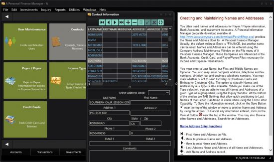 A Personal Finance Manager 4.2 A Personal Finance Manager 4.2