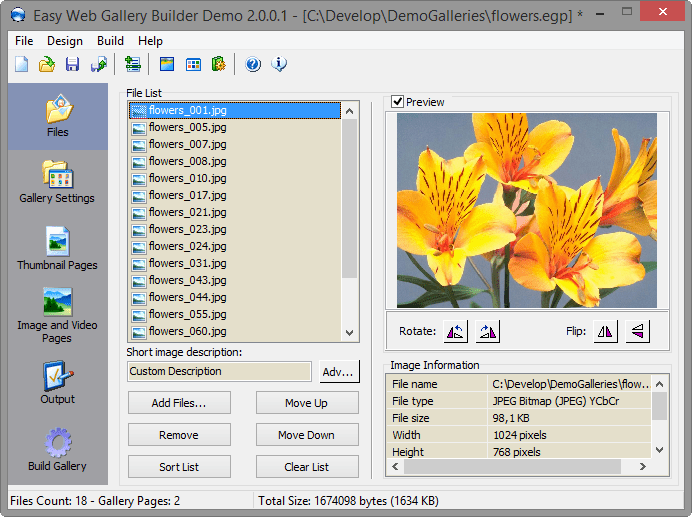 MindGems Easy Web Gallery Builder 2.2.0.1 MindGems Easy Web Gallery Builder 2.2.0.1