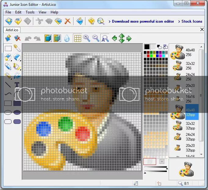 Junior Icon Editor 4.33 Junior Icon Editor 4.33