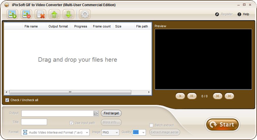 iPixSoft GIF to Video Converter 3.0.0 iPixSoft GIF to Video Converter 3.0.0