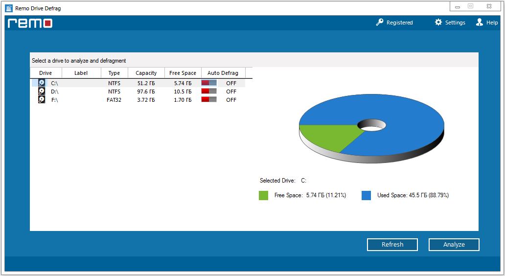 Remo Drive Defrag 2.0.0.46 Remo Drive Defrag 2.0.0.46