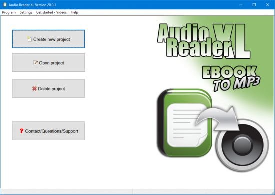 Audio Reader XL