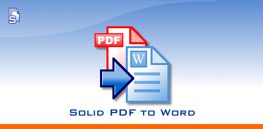 Solid PDF to Word Solid PDF to Word