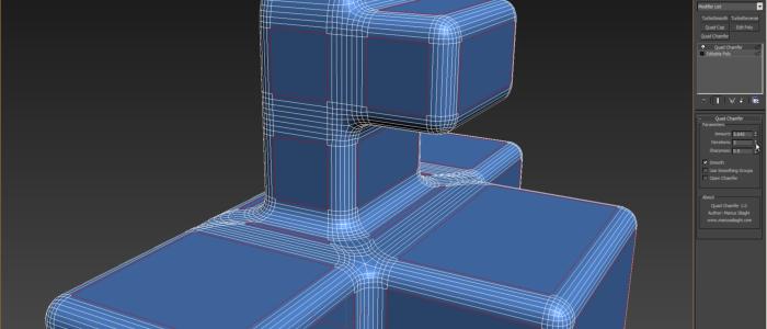 Quad Chamfer 1.6 for 3ds Max 2010-2018 Quad Chamfer 1.6 for 3ds Max 2010-2018