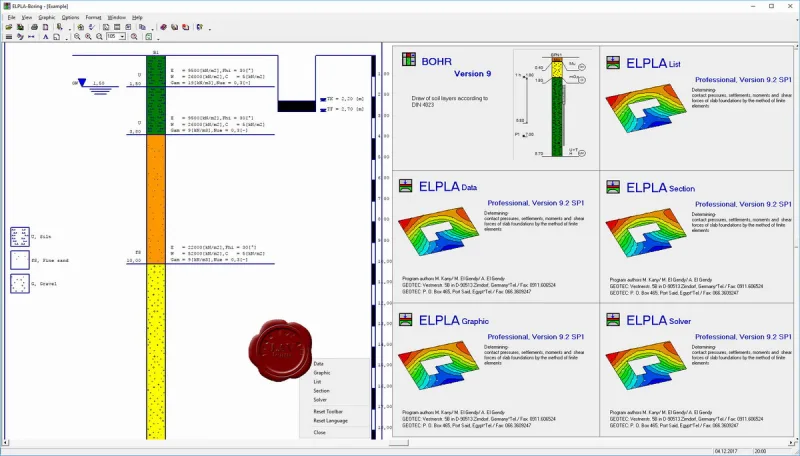 GEOTEC ELPLA Professional v9.2 SP1 GEOTEC ELPLA Professional v9.2 SP1