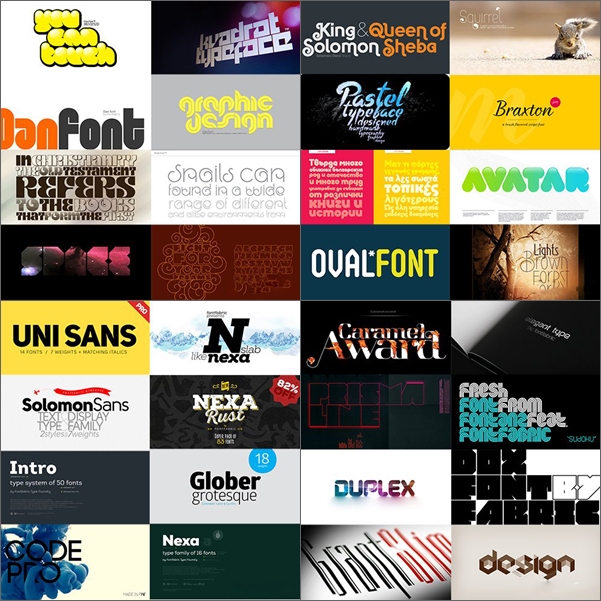 FontFabric Mega Font Bundle