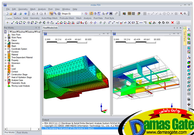 MIDAS FE Modeler 2.1.0 MIDAS FE Modeler 2.1.0