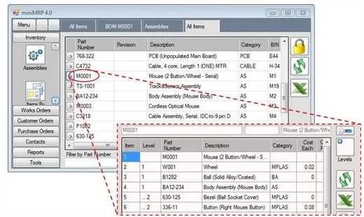 Axis Controls miniMRP v4